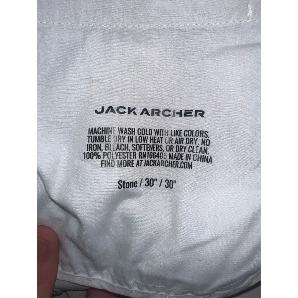 Jack Archer Tech Pant Stone 30x30